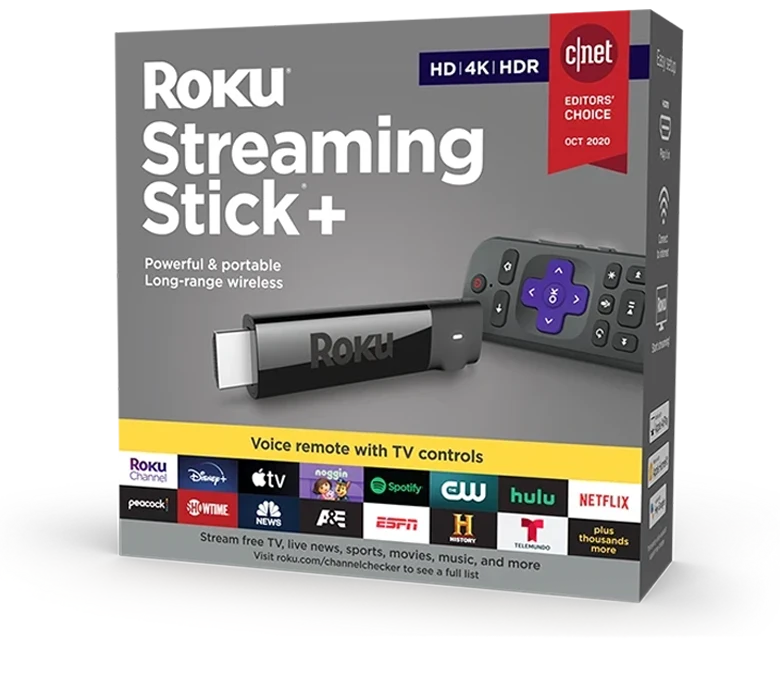 A Roku Streaming Stick+